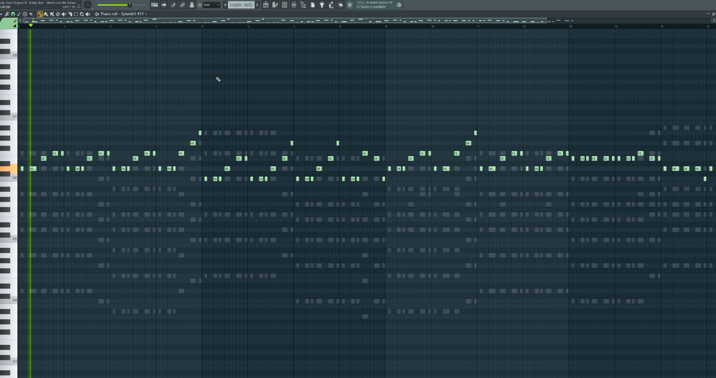 Cold Fusion Project ft. Teddy Bee – Won’t Let Me Down (FL Studio Project File)