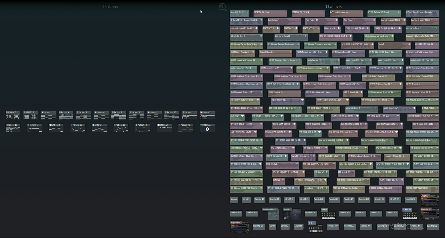 D-Sturb - Japan (FL Studio Project File)