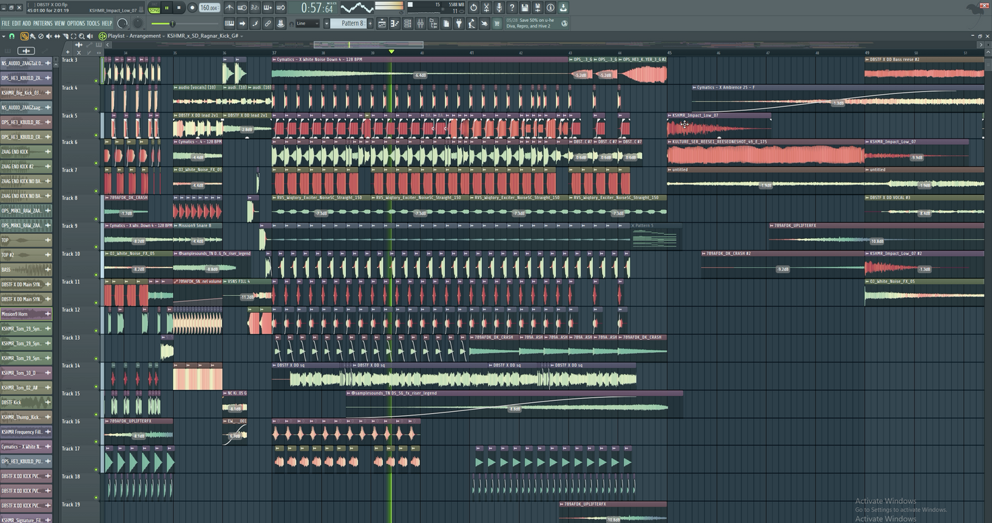 D-Block & S-te-Fan x Dual Damage - We're Not Going Home (FL Studio Project File)