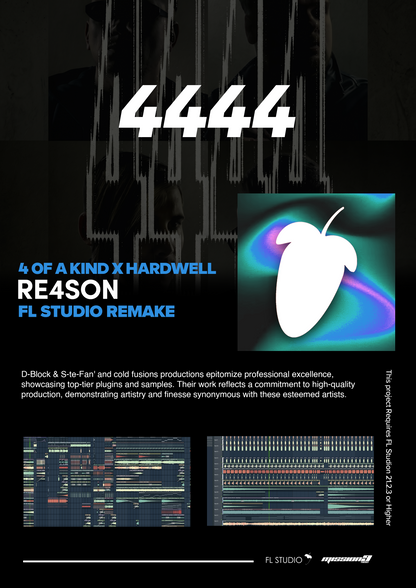 4444 OF A KIND & Hardwell - RE4SON (FL Studio Project File)