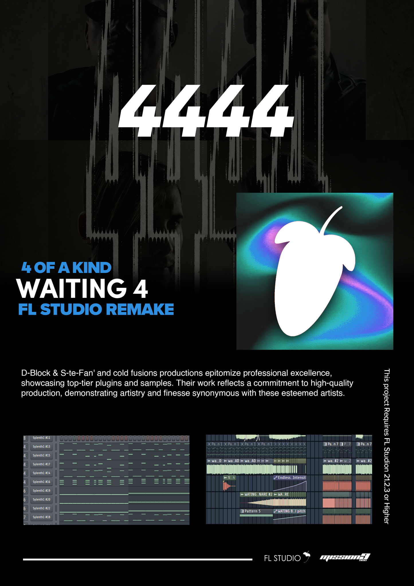 4 of A Kind - Waiting 4  (FL Studio Project File)