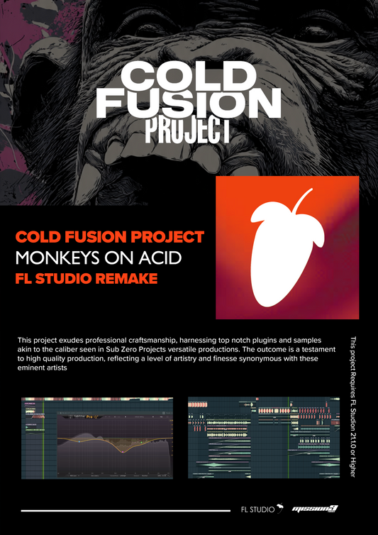 Cold Fusion Project - Monkeys On Acid (FL Studio Remake Project File)