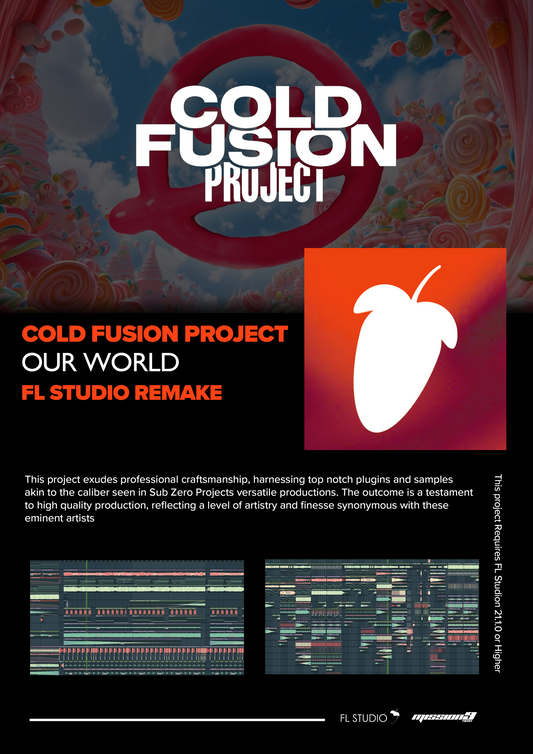 Cold Fusion Project - Our World (FL Studio Project File)