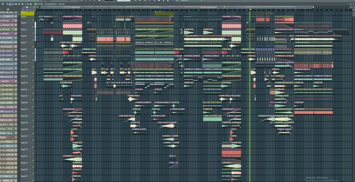 Cold Fusion Project- Are U Me (FL Studio Project File)