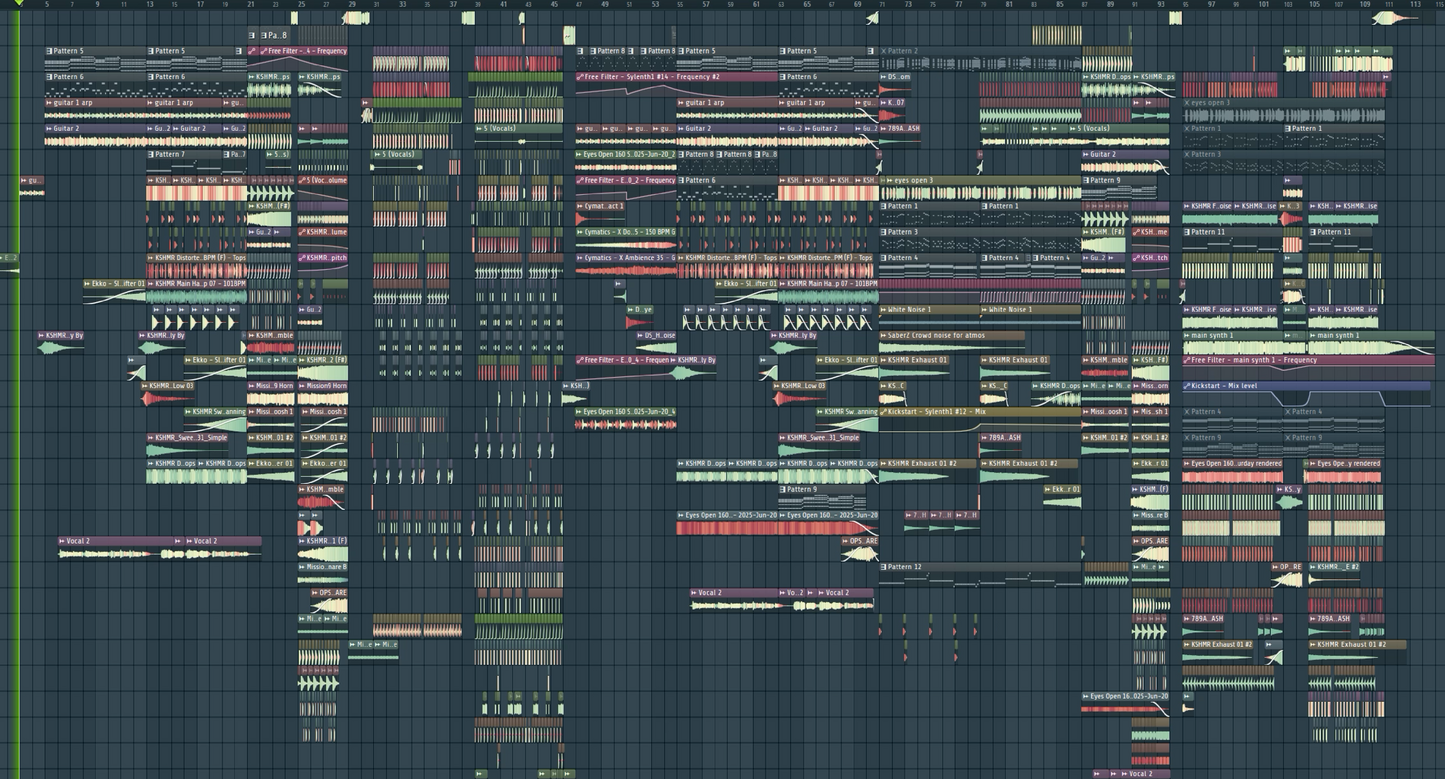 Vertile - Eyes Open - Mission9 Edit (FL Studio Project File)