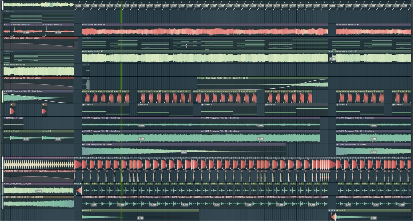 Cold Fusion Project - Our World (FL Studio Project File)