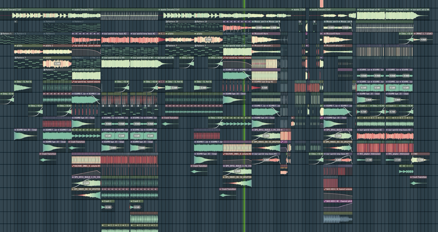 Cold Fusion Project - Our World (FL Studio Project File)