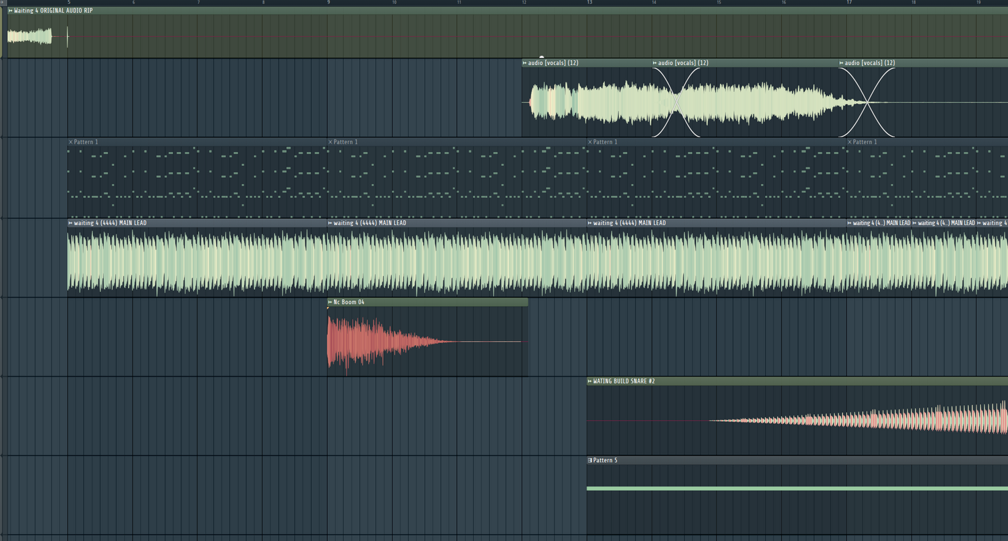 4 of A Kind - Waiting 4  (FL Studio Project File)