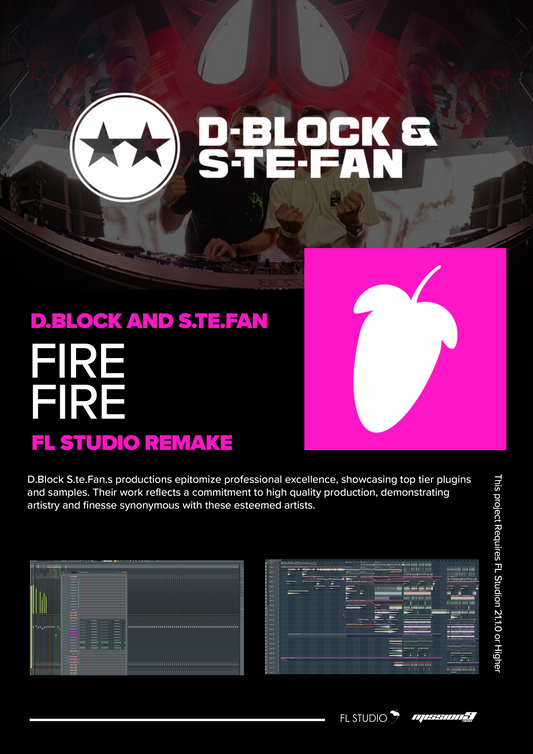 D-Block & S-te-Fan ft. Justin J. Moore - Fire